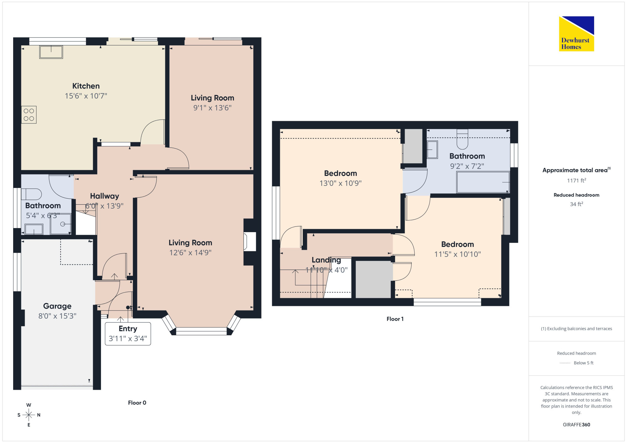 50, Preston Road, Longridge floorplan