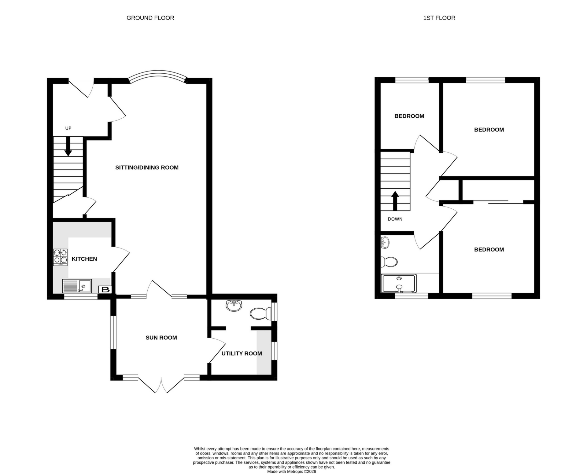 18, Western Road, Deal floorplan