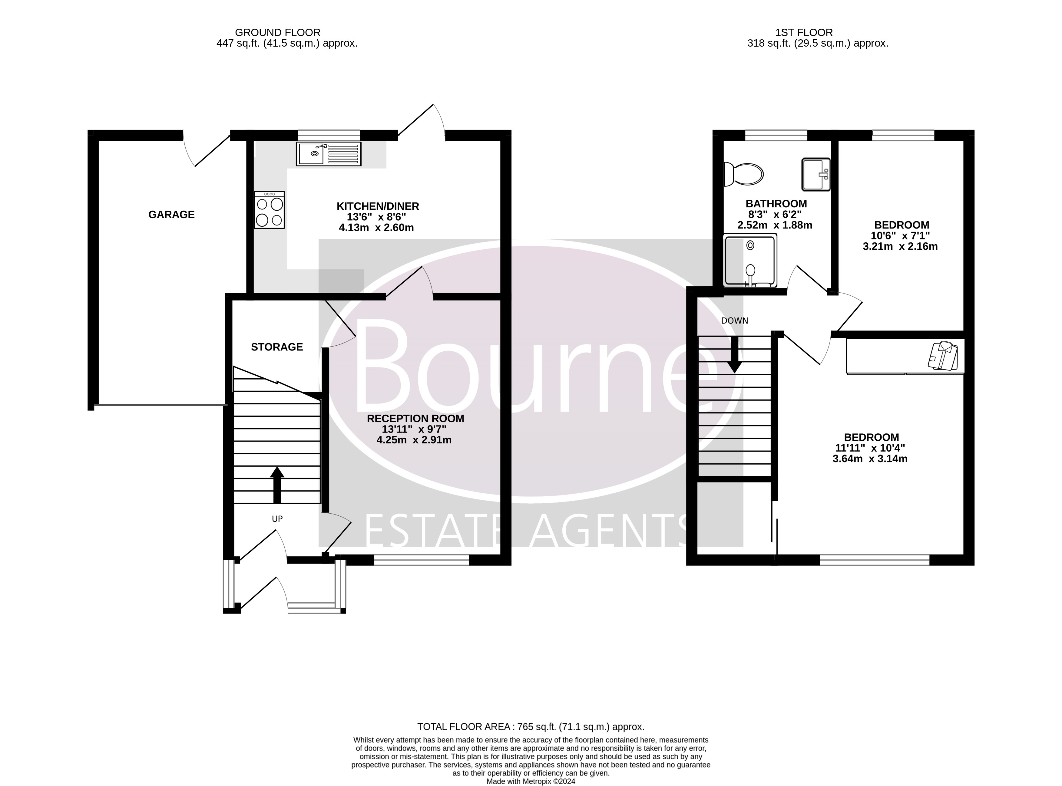 18, High Ridge, Godalming floorplan