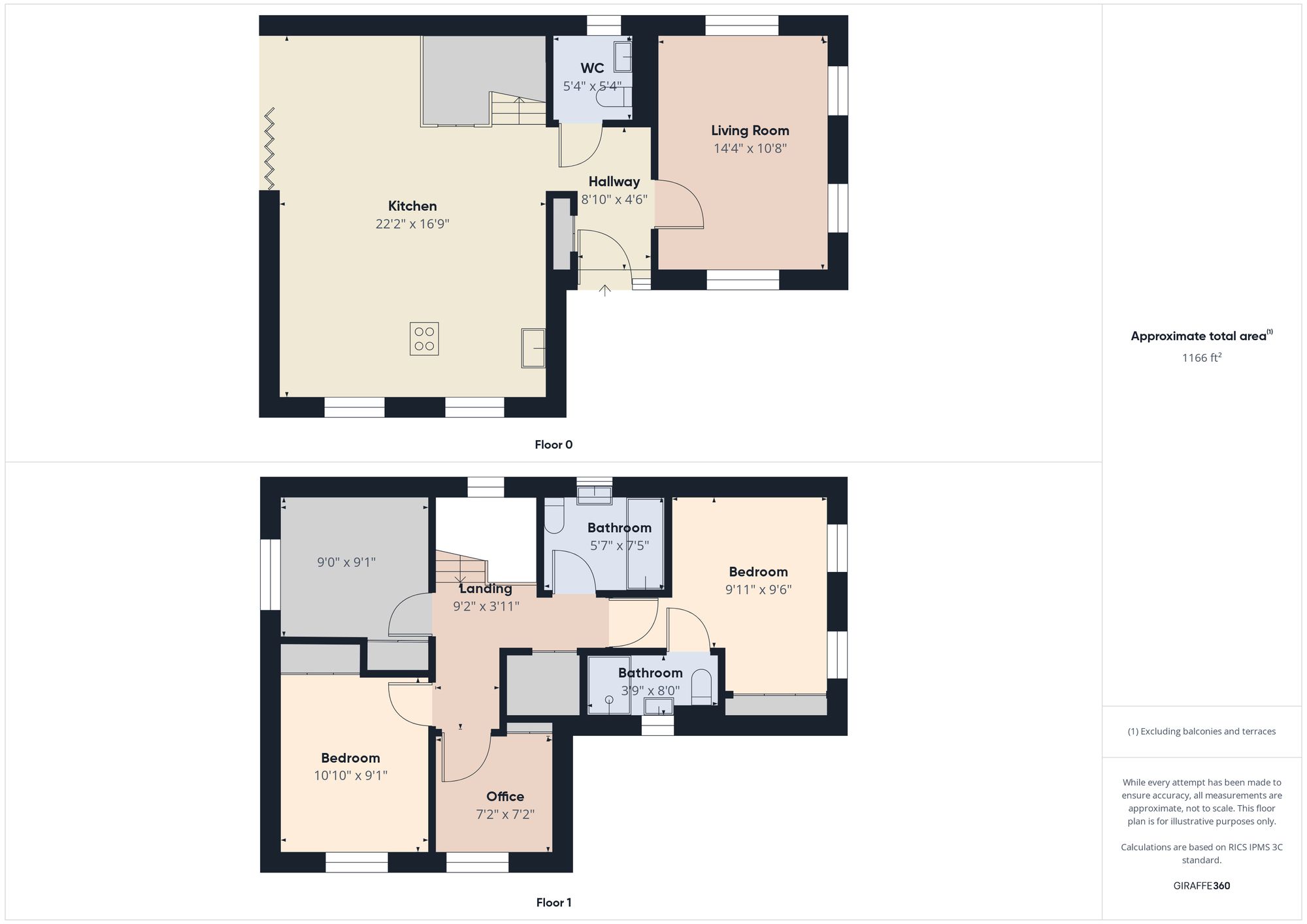 26 Canyon Meadow, Worksop floorplan