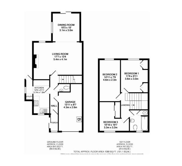 33, Brambles Farm Drive, Uxbridge floorplan