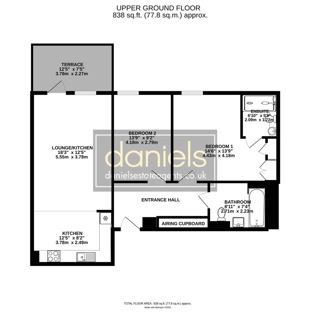 Flat 1, Redwood House, Engineers Way, Middlesex floorplan