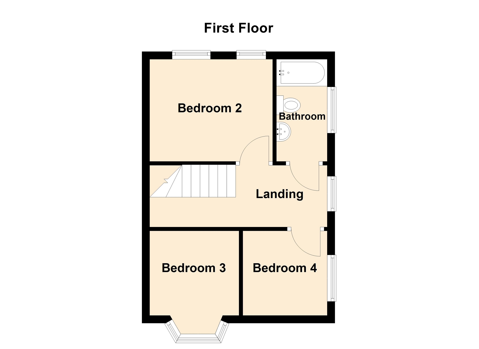 4, Lansdowne Terrace, Brecon floorplan