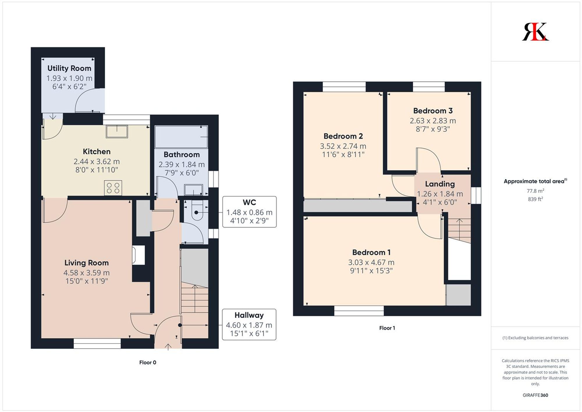 19 Ael Y Felin, Haverfordwest floorplan