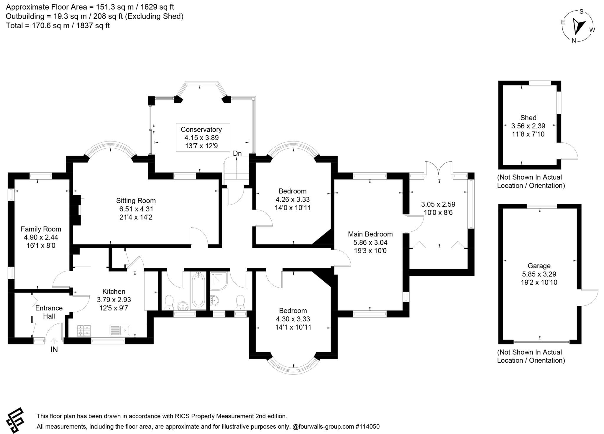 Forest View, Upper Churchfields, Marlborough floorplan