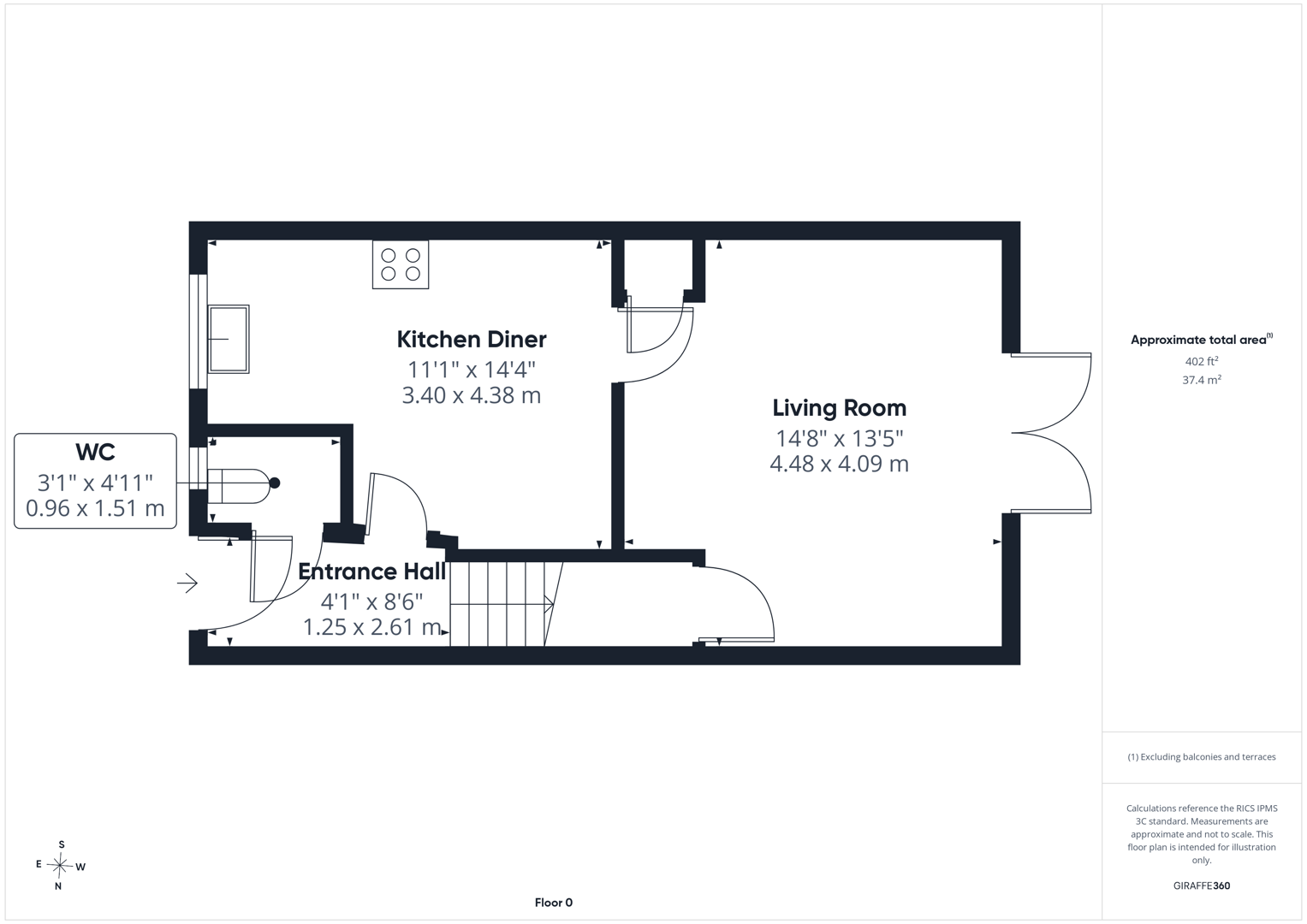 107, Curlew View, Pontefract floorplan
