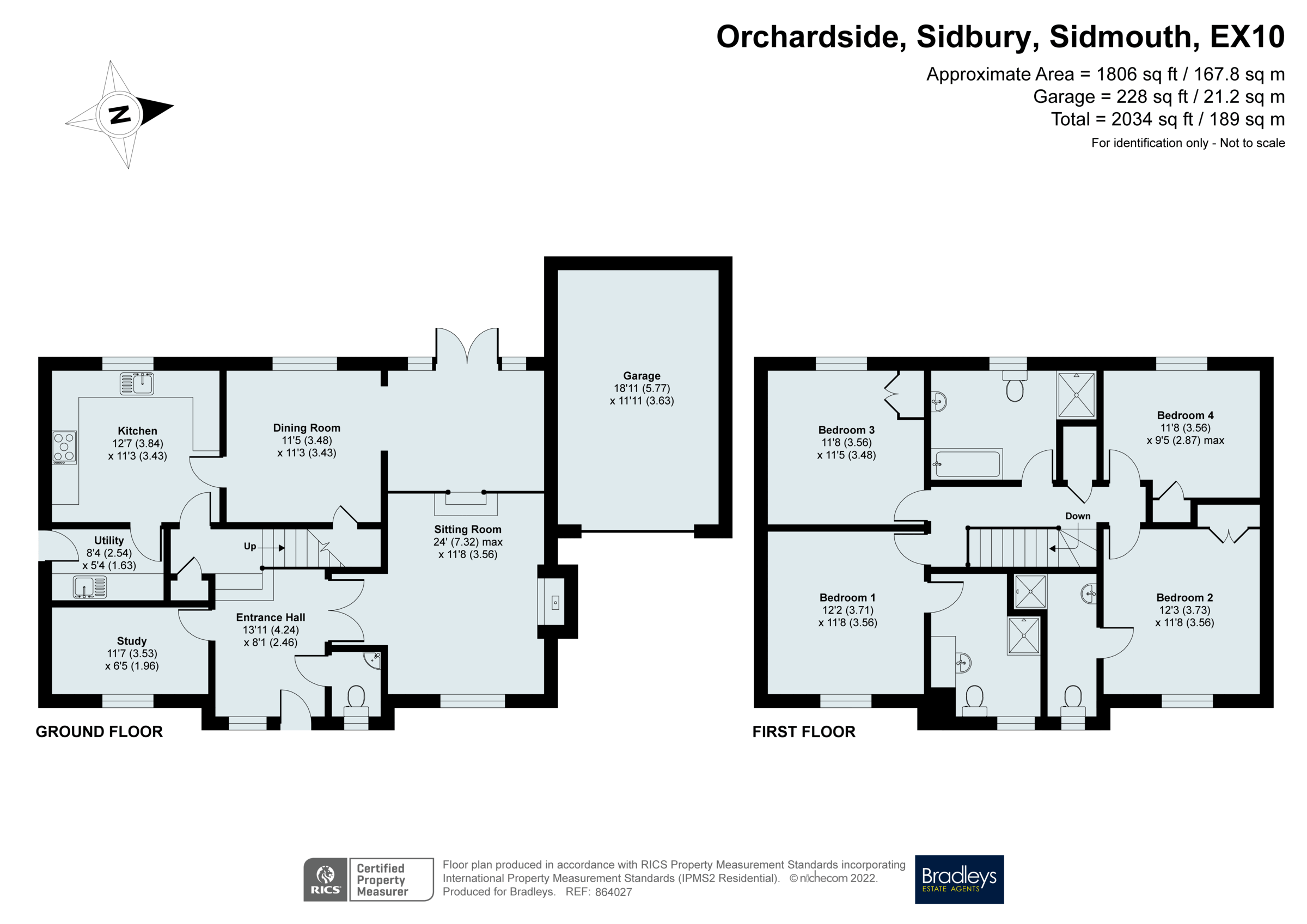 Orchardside, Sidbury, Sidmouth, Devon EX10, 4 bedroom detached house