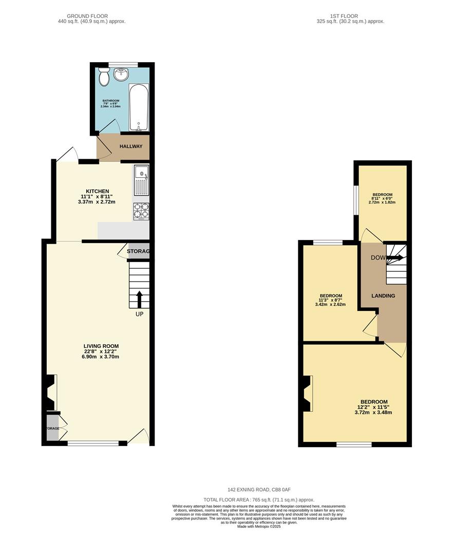 142, Exning Road, Newmarket floorplan