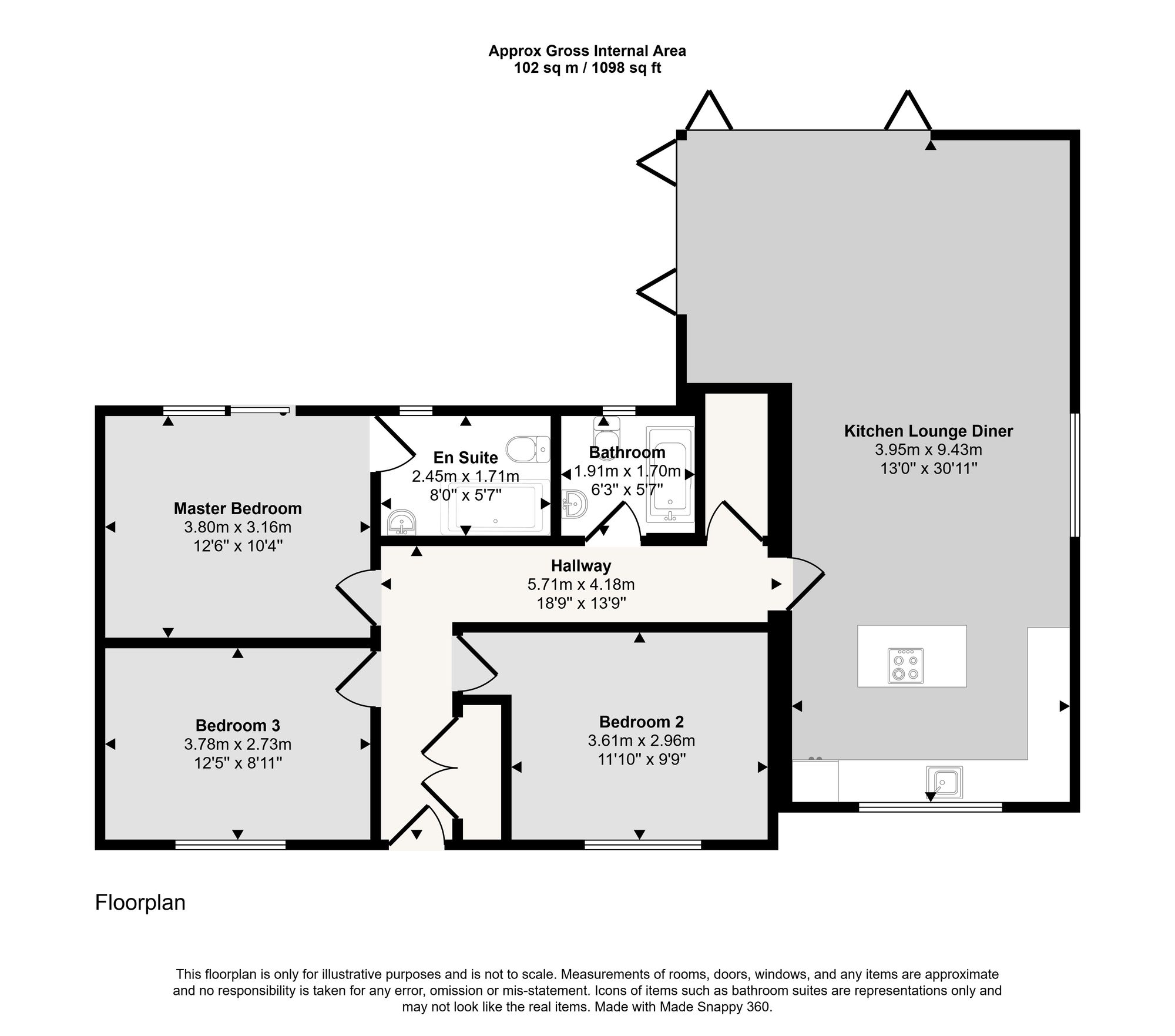 Todo Mio Long Stratton Road, Norwich floorplan
