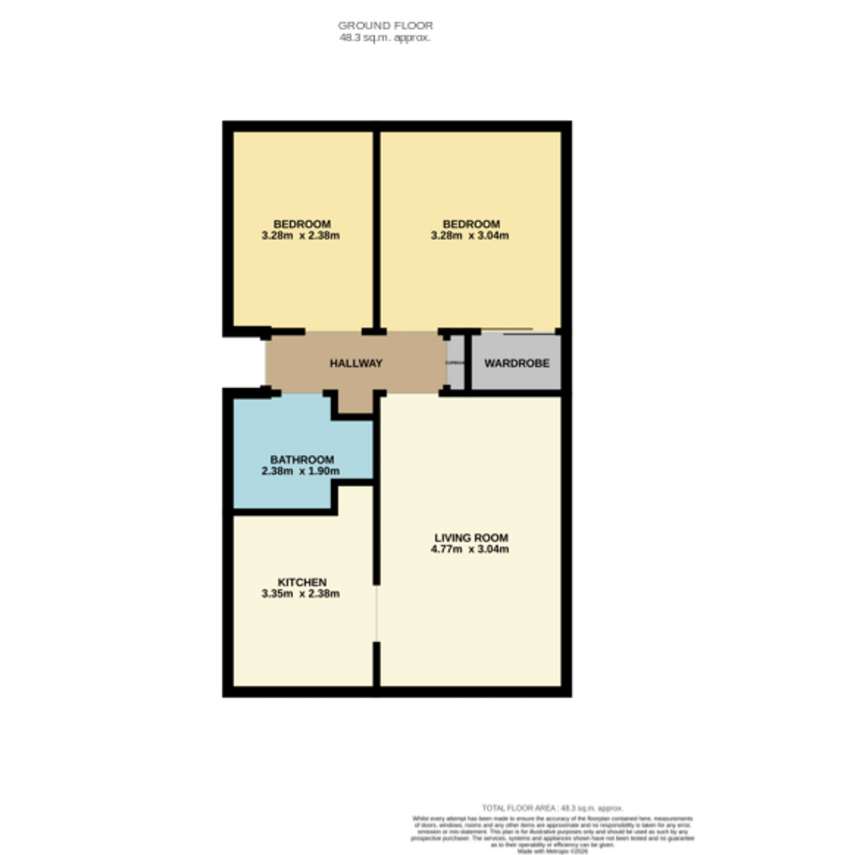 Millhall Crescent, Dundee floorplan