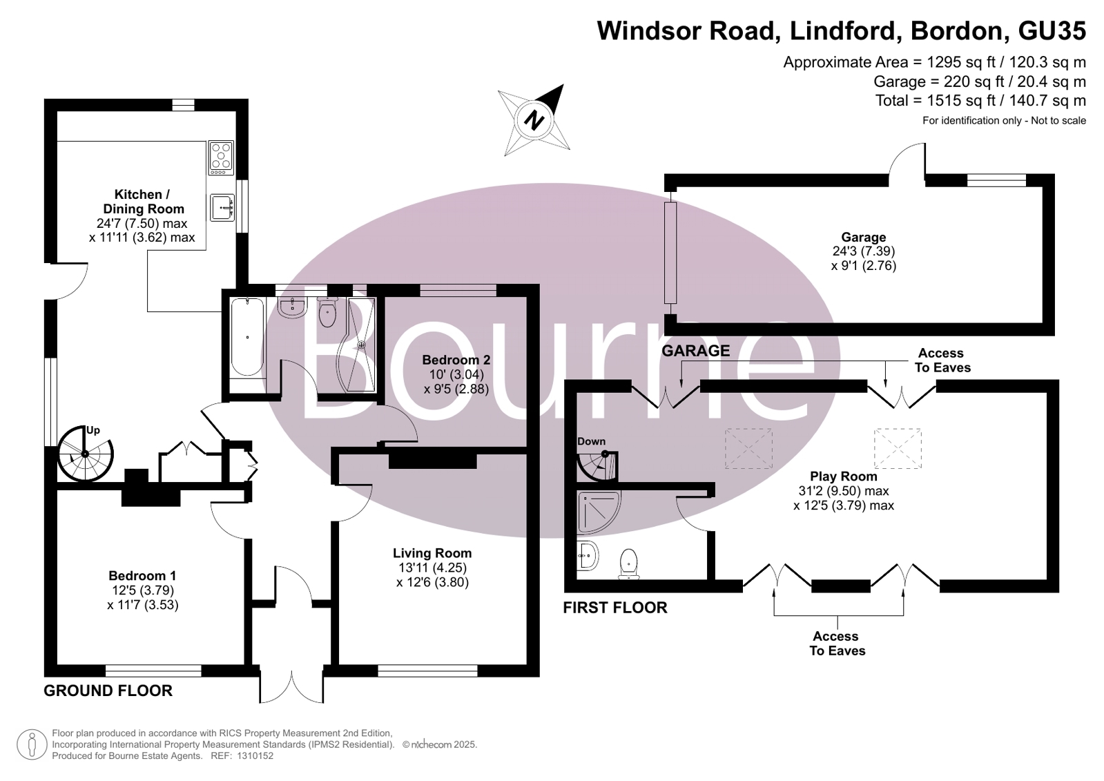 19, Windsor Road, Bordon floorplan