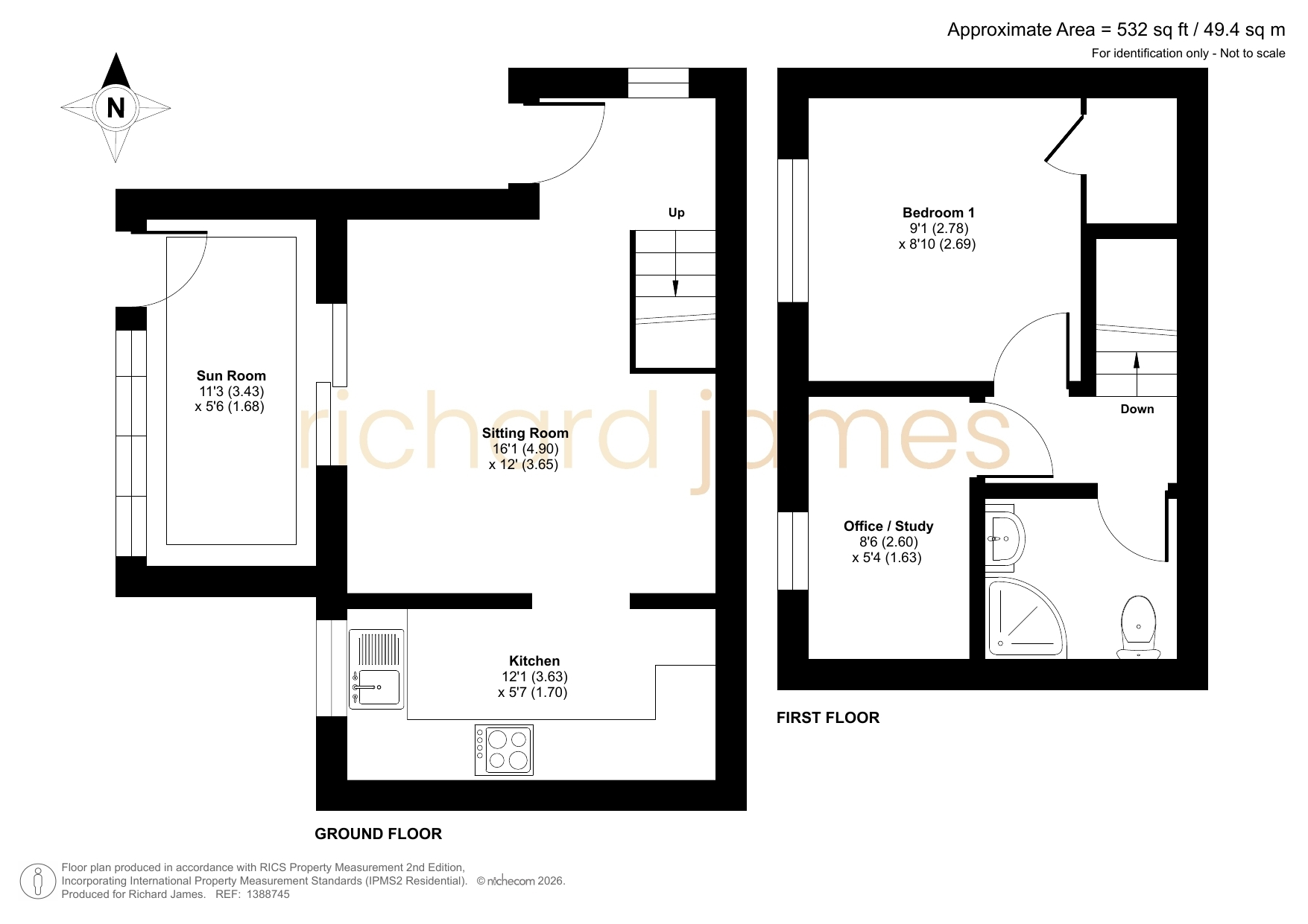 4, Percheron Close, Swindon floorplan
