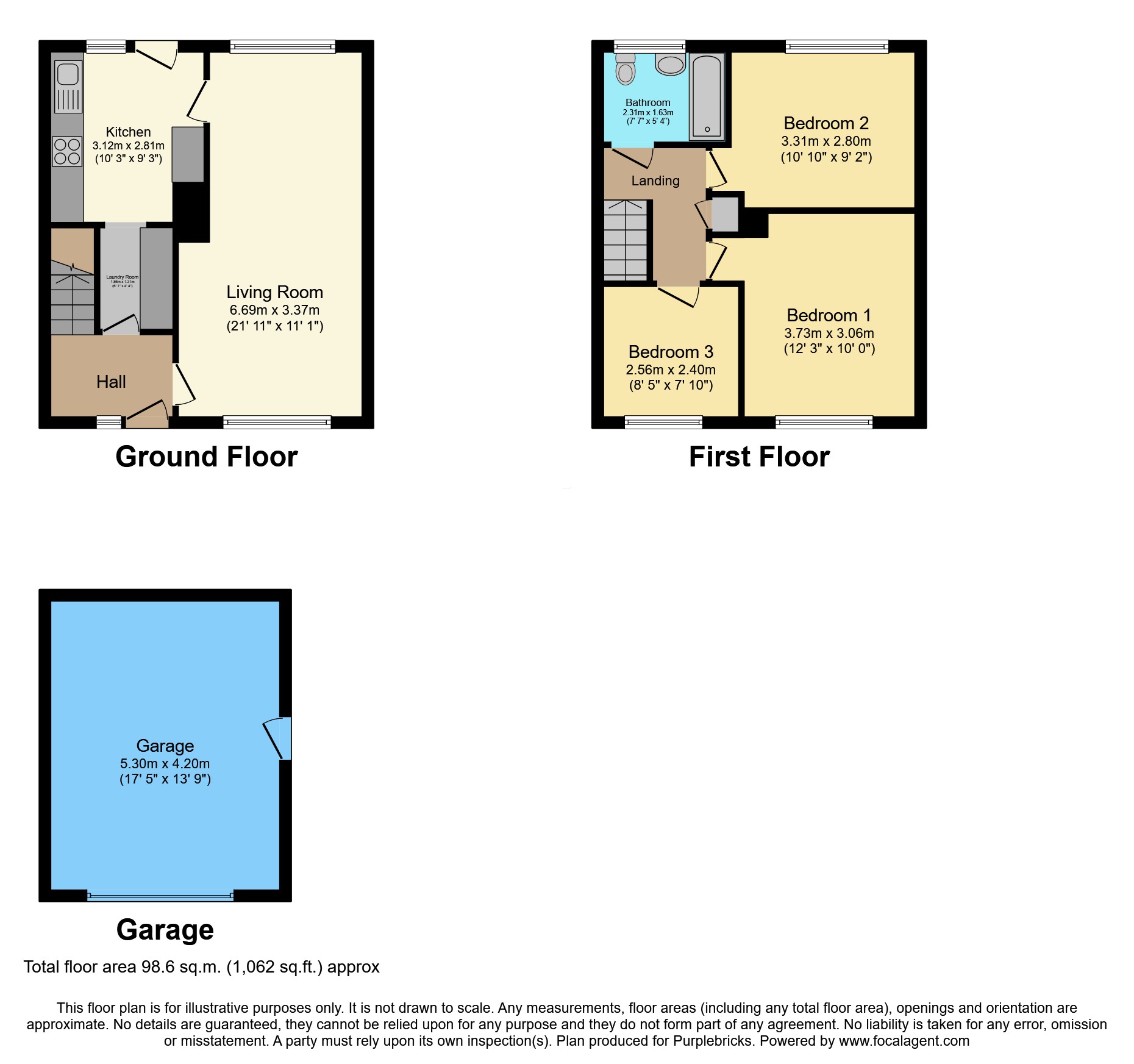 65, Western Avenue, Chepstow floorplan