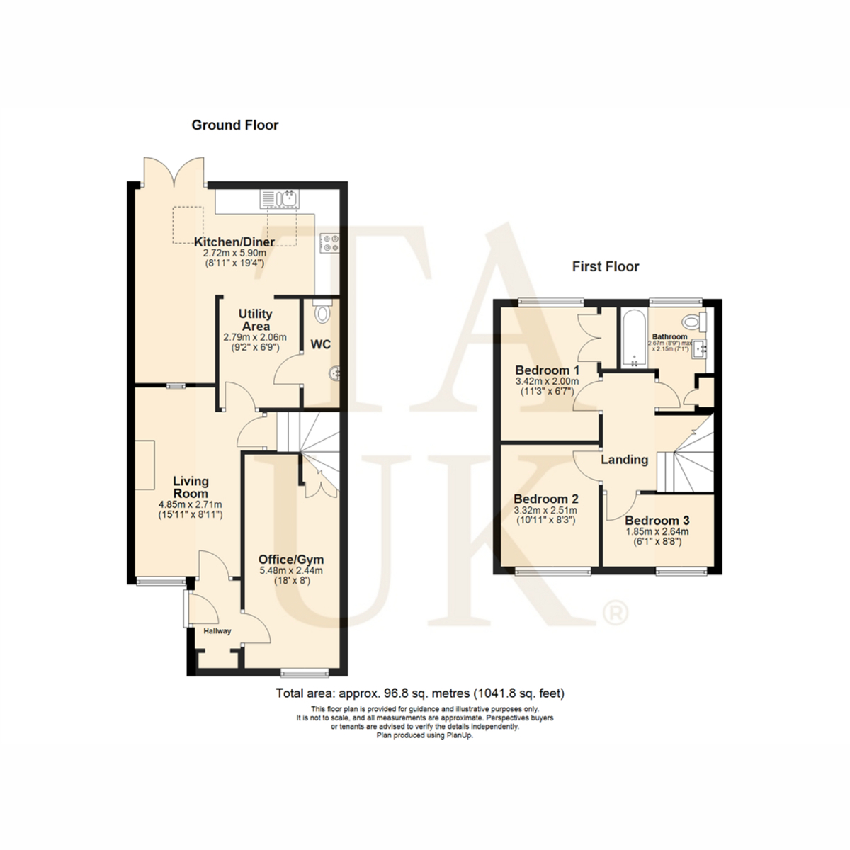 33, Nightingale Avenue, Hathern floorplan