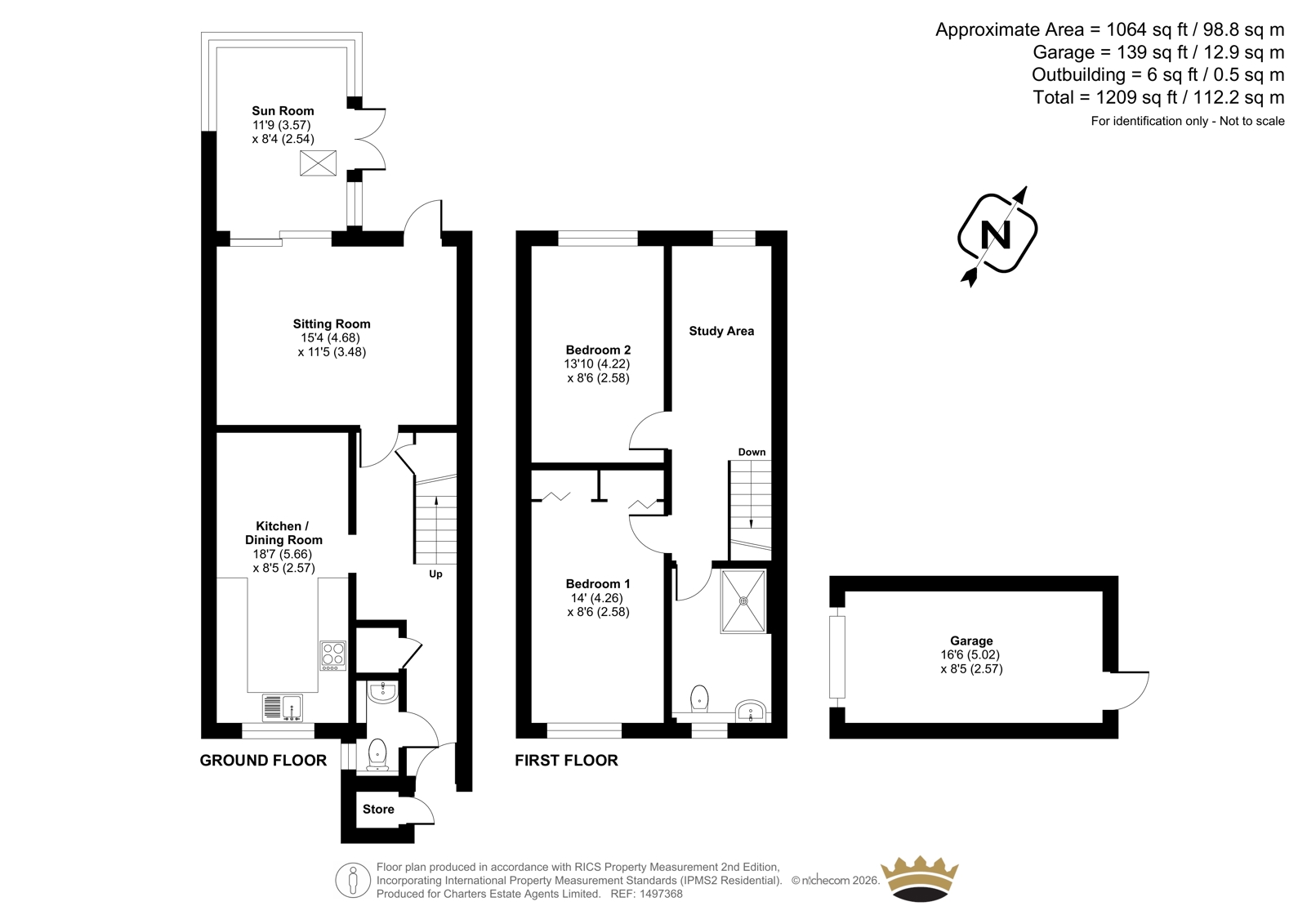 57, The Harrage, Hampshire floorplan