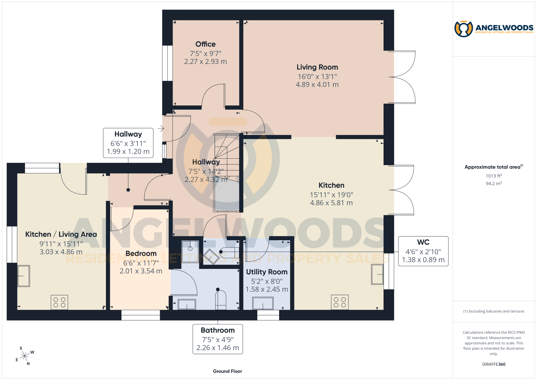 Brookmere, Ton Road, Cwmbran floorplan