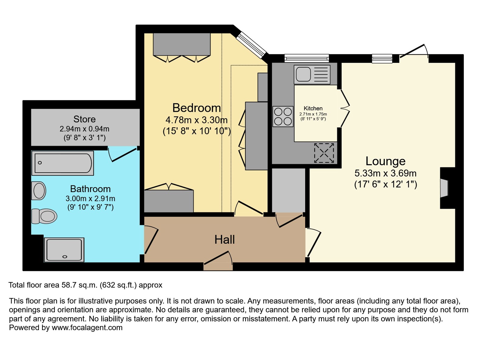 12, Ainsworth Court, Holt floorplan
