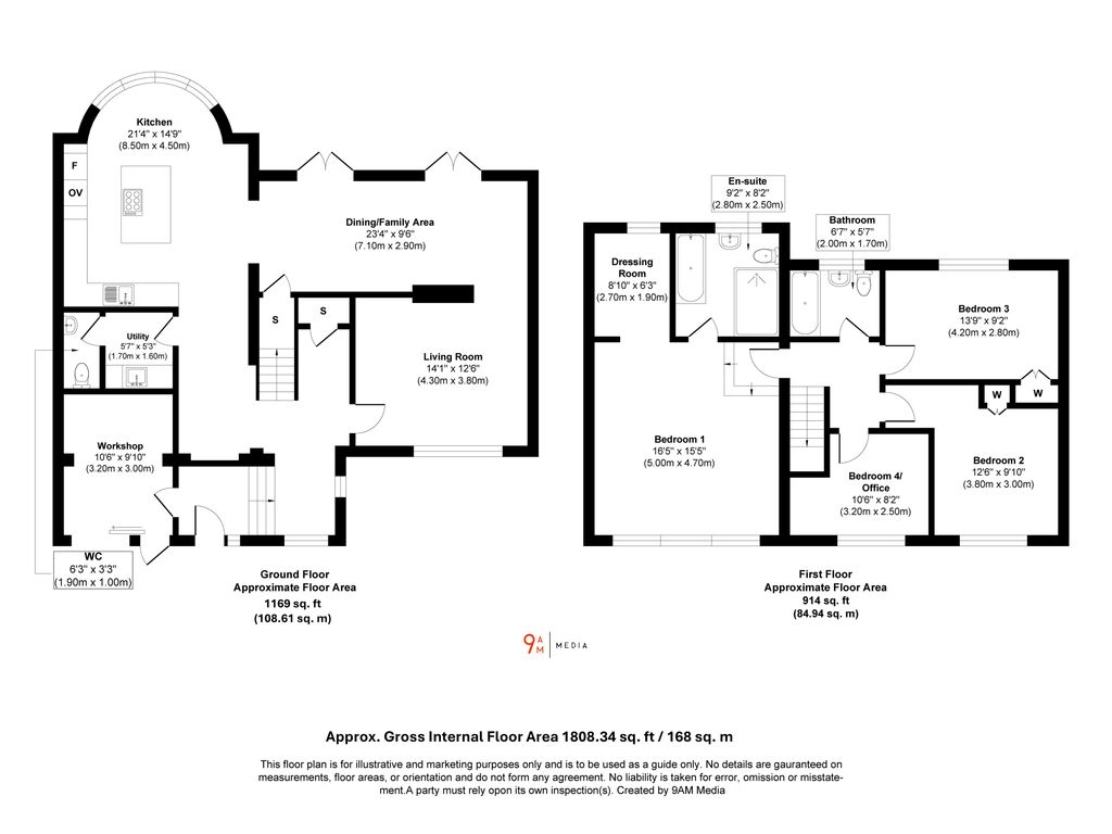 Inch Avenue, Aberdour floorplan