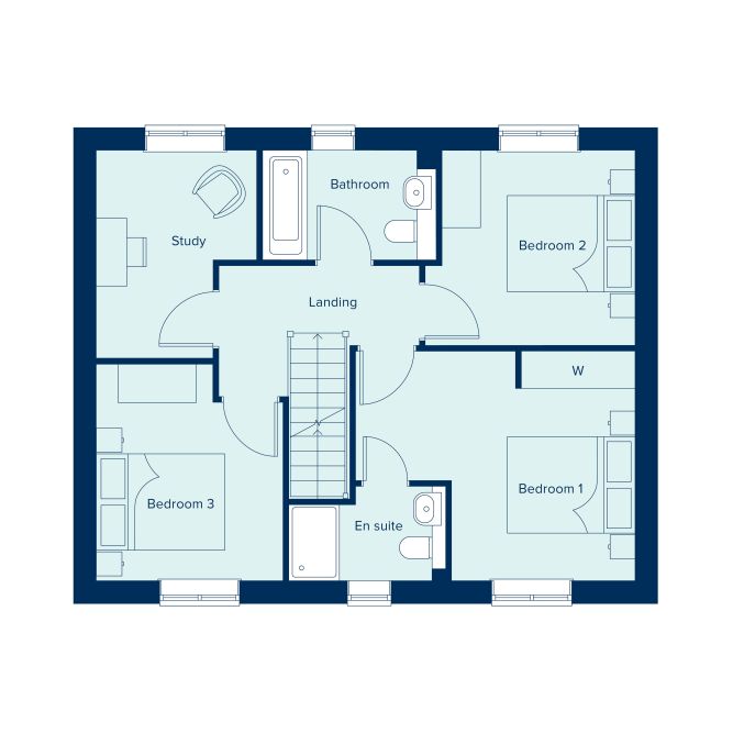 Atkins Crescent, Maldon floorplan