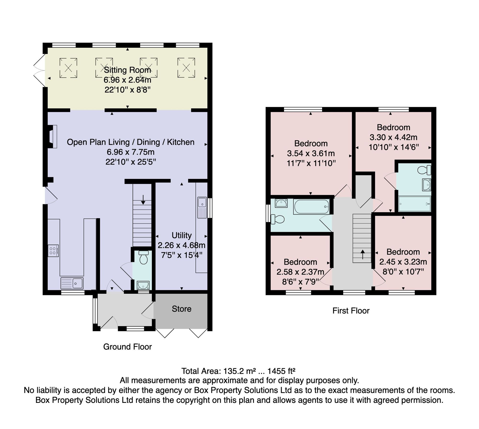 11 Hookstone Close, Harrogate floorplan