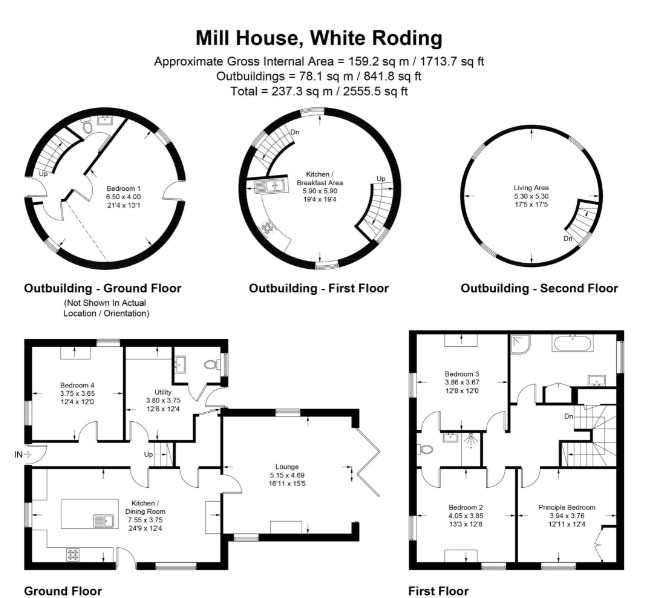 Mill House, Church Lane, Dunmow floorplan