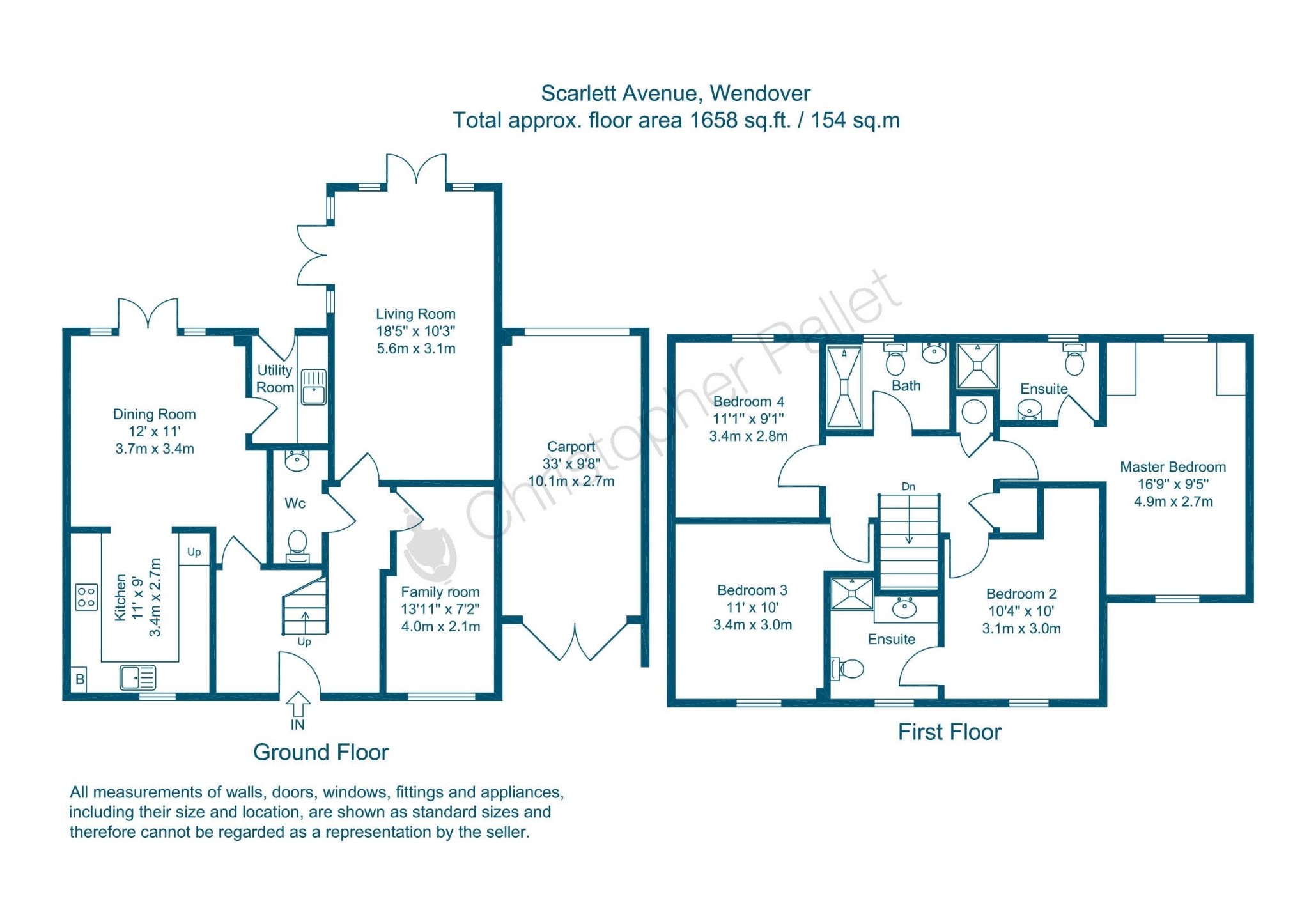 111, Scarlett Avenue, Aylesbury floorplan
