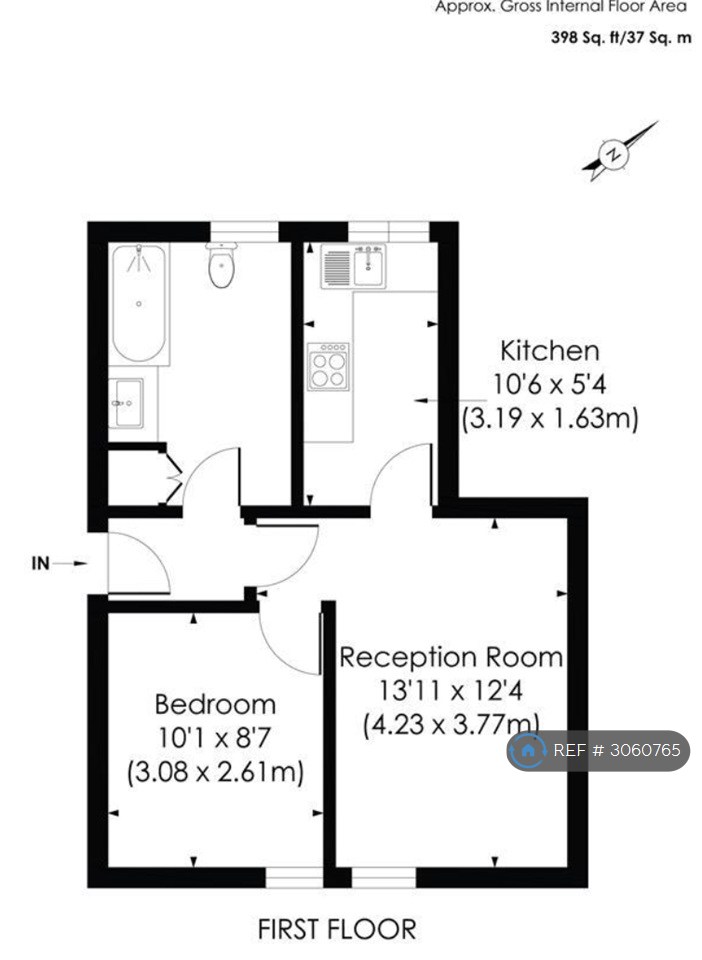 D Alexandra Road, London floorplan