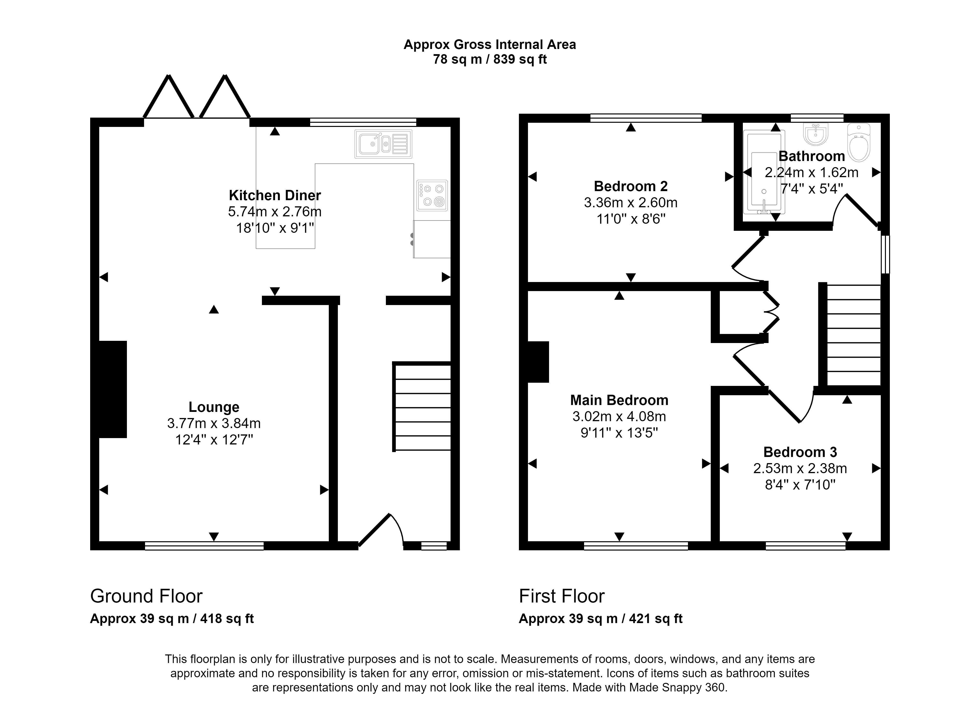 Raby Road, Ferryhill DL17, 3 bedroom semidetached house for sale