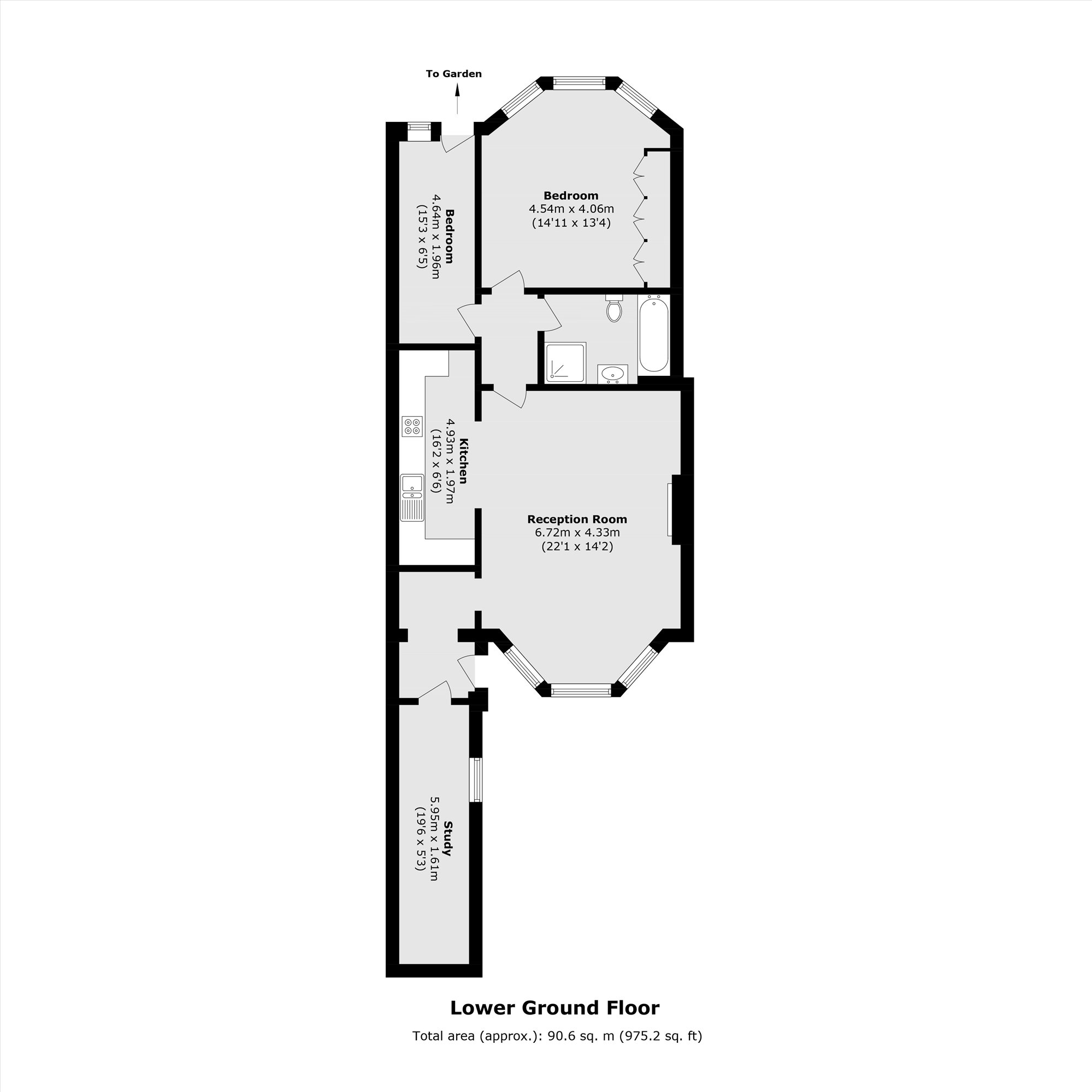Sinclair Road, London floorplan