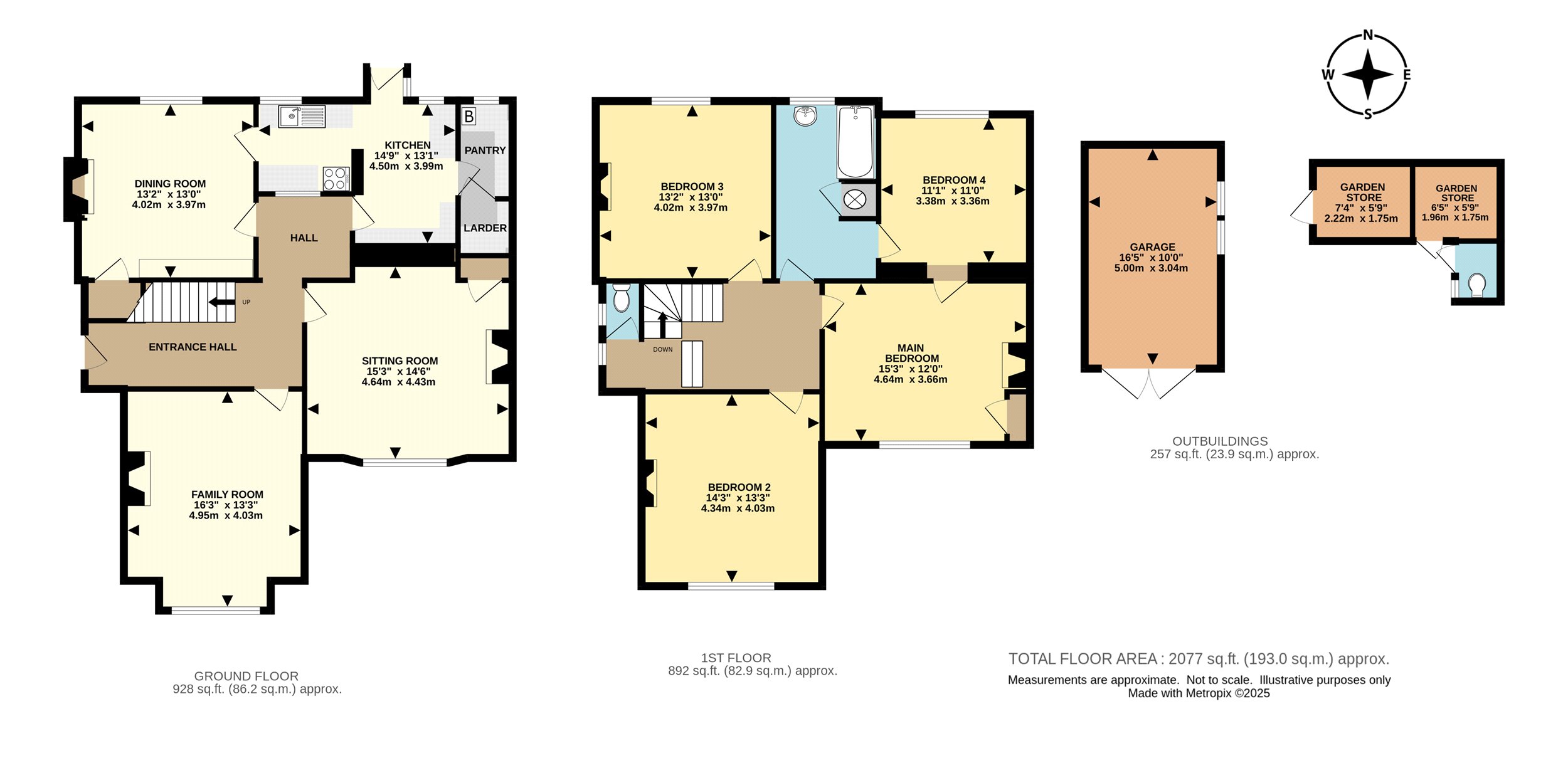 11, Birkheads Road, Surrey floorplan