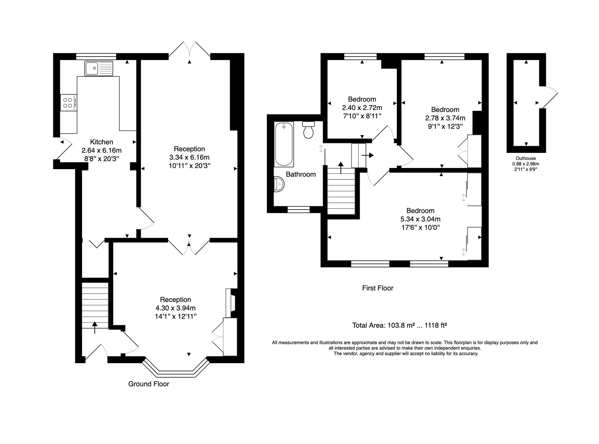 33 Manor Road, Leicester floorplan