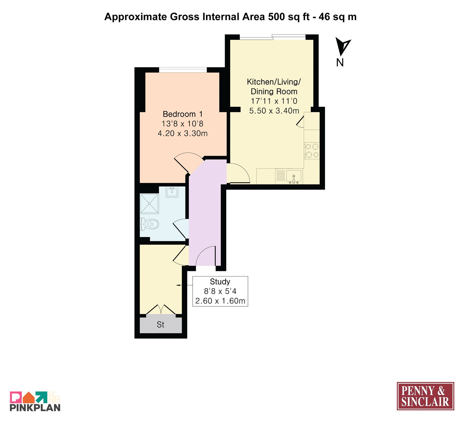 Flat 2, Fairdale House, 2, Third Acre Rise, Oxfordshire floorplan