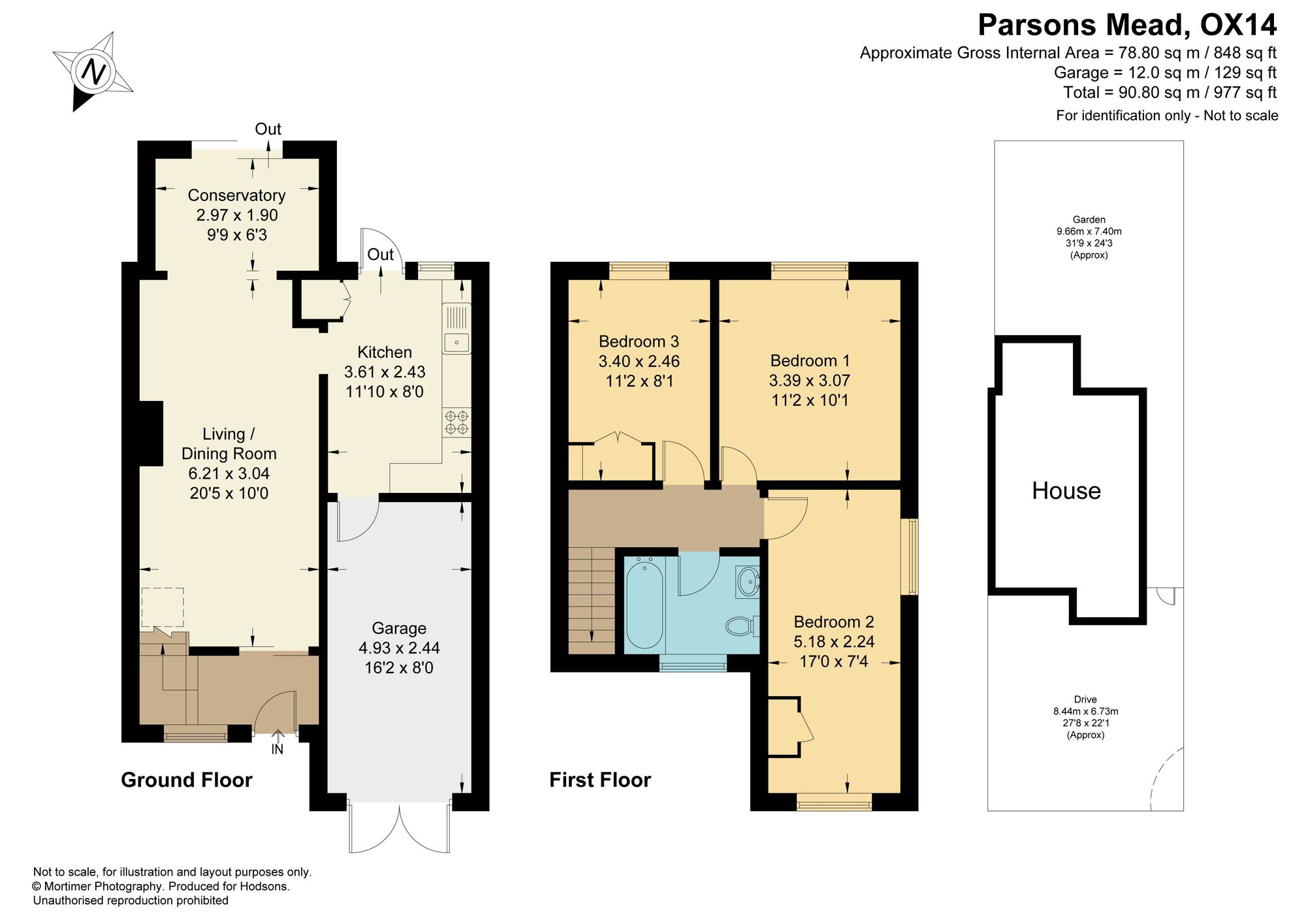 57 Parsons Mead, Abingdon floorplan