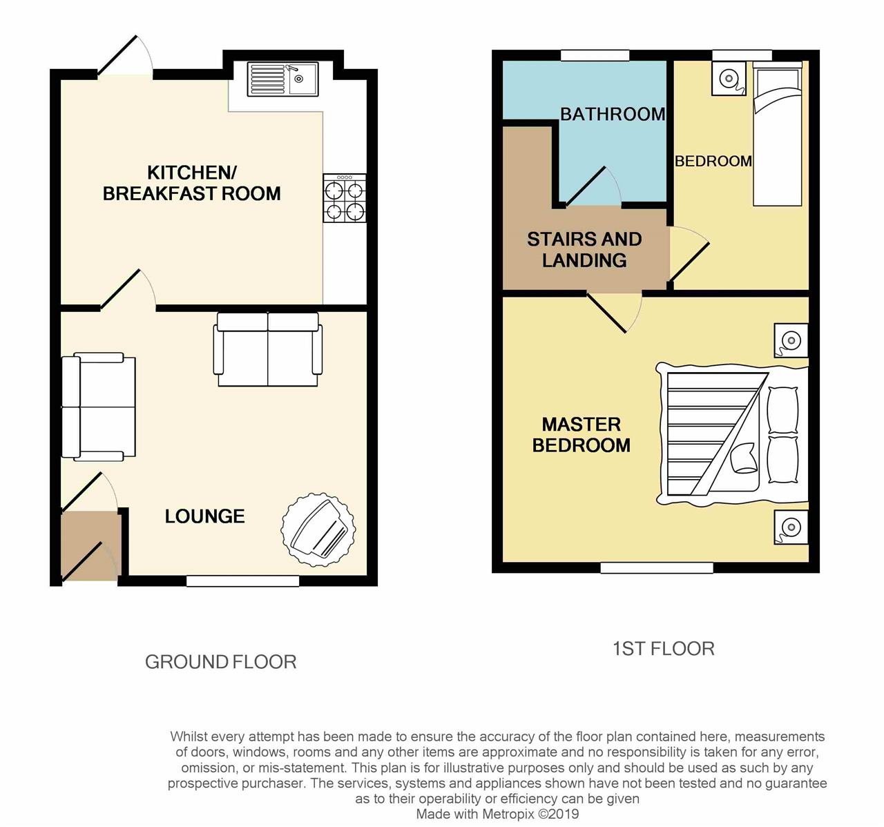 2 Bedrooms Terraced house to rent in Dunkirk Lane, Leyland PR25