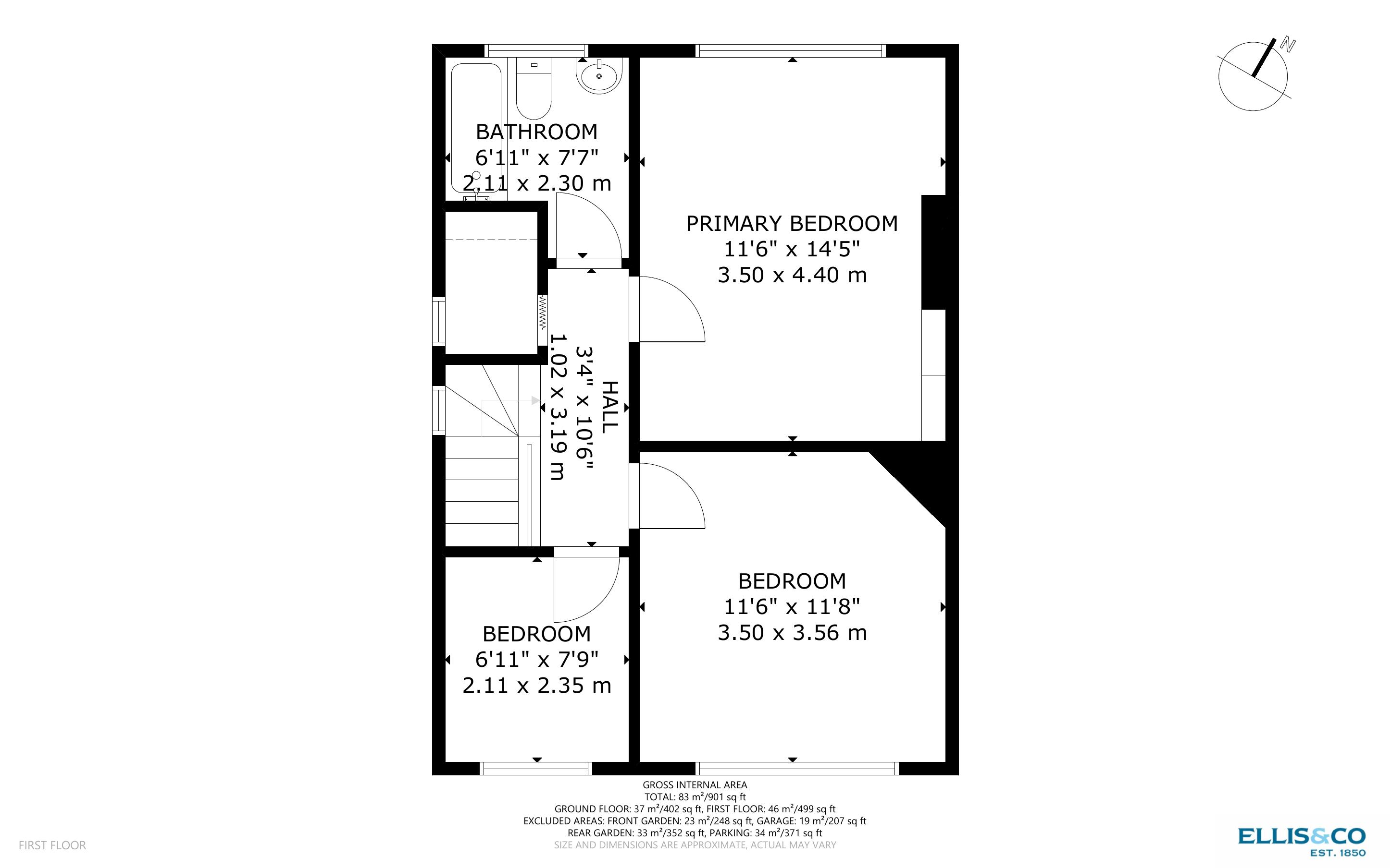 13, Neeld Crescent, Wembley floorplan