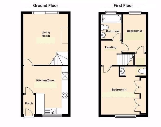 27, Styles Close, Warwickshire floorplan