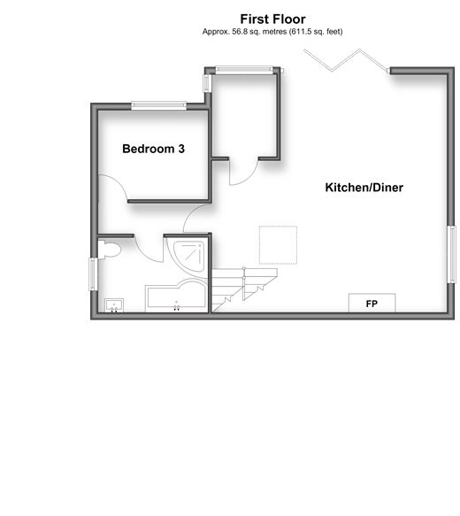Princes Avenue Walderslade, Chatham floorplan