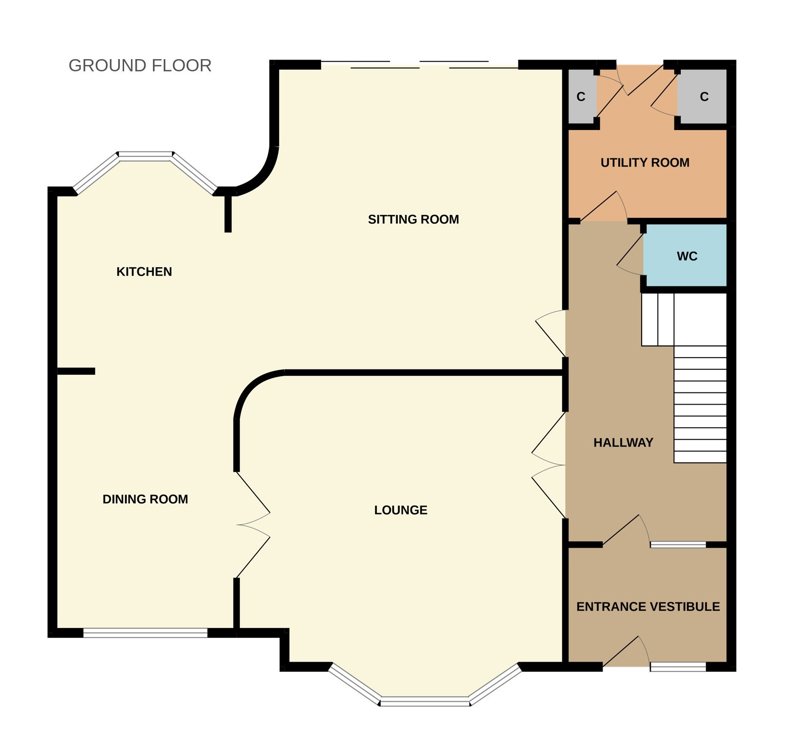 23, Edgehill Terrace, Aberdeen floorplan