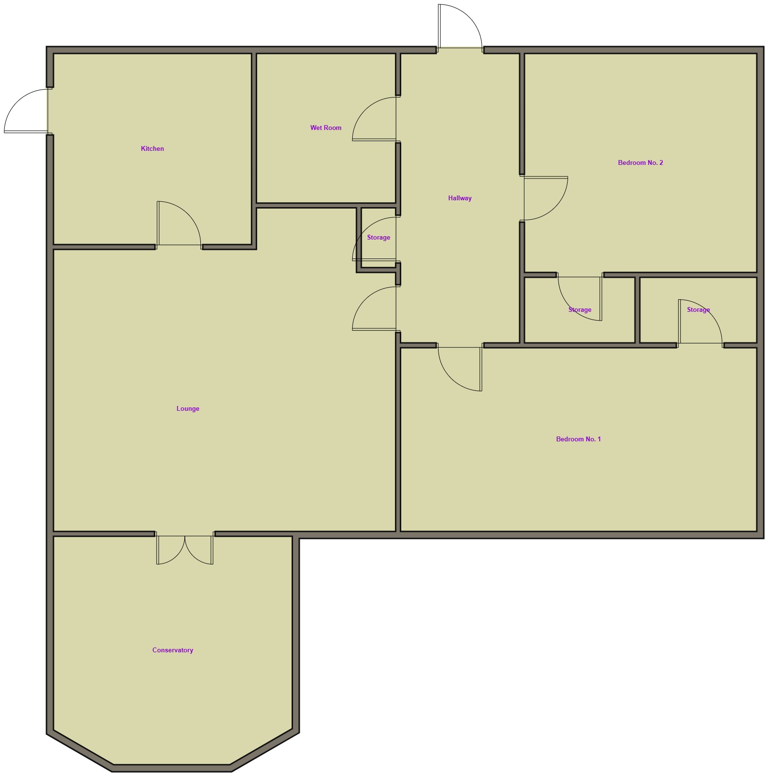 20, Woodburn Way, Cumbernauld floorplan