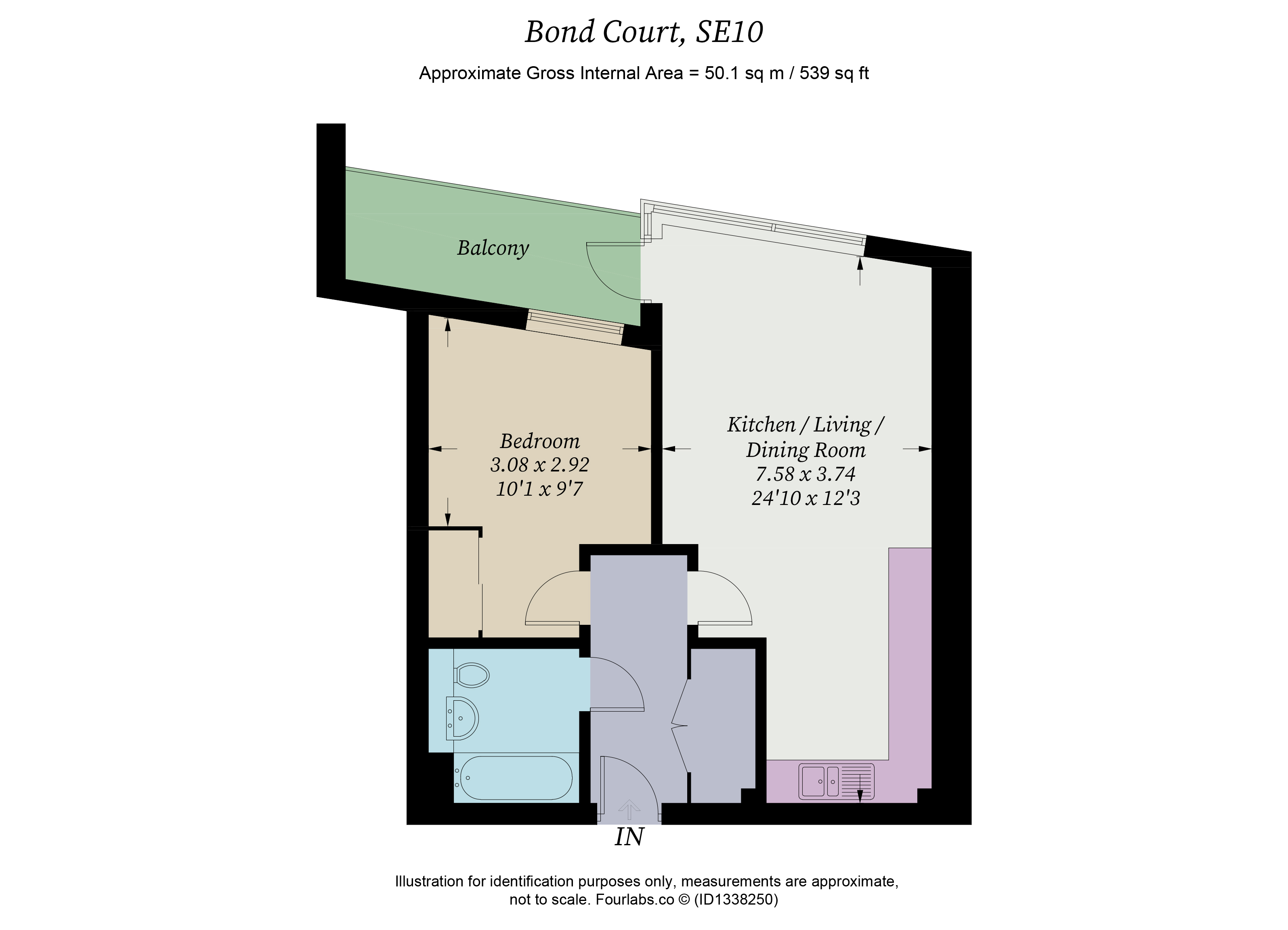 Springham Walk, London floorplan