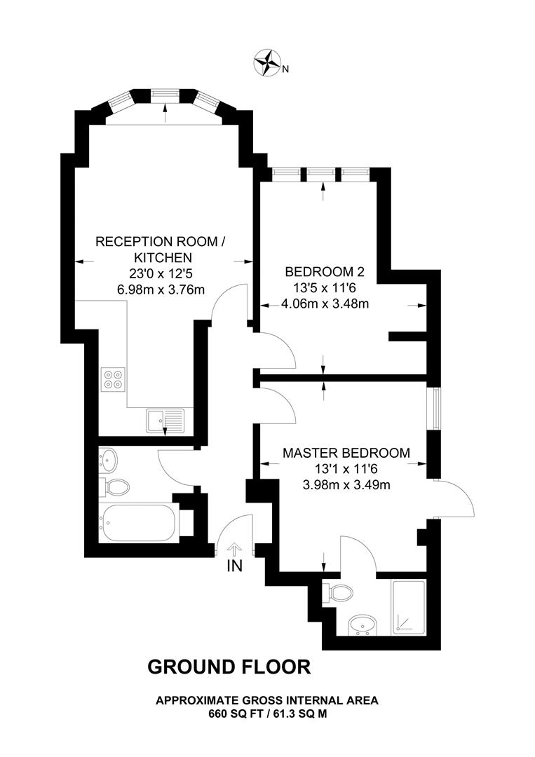 2 Bedrooms Flat for sale in Egerton Gardens, London NW4