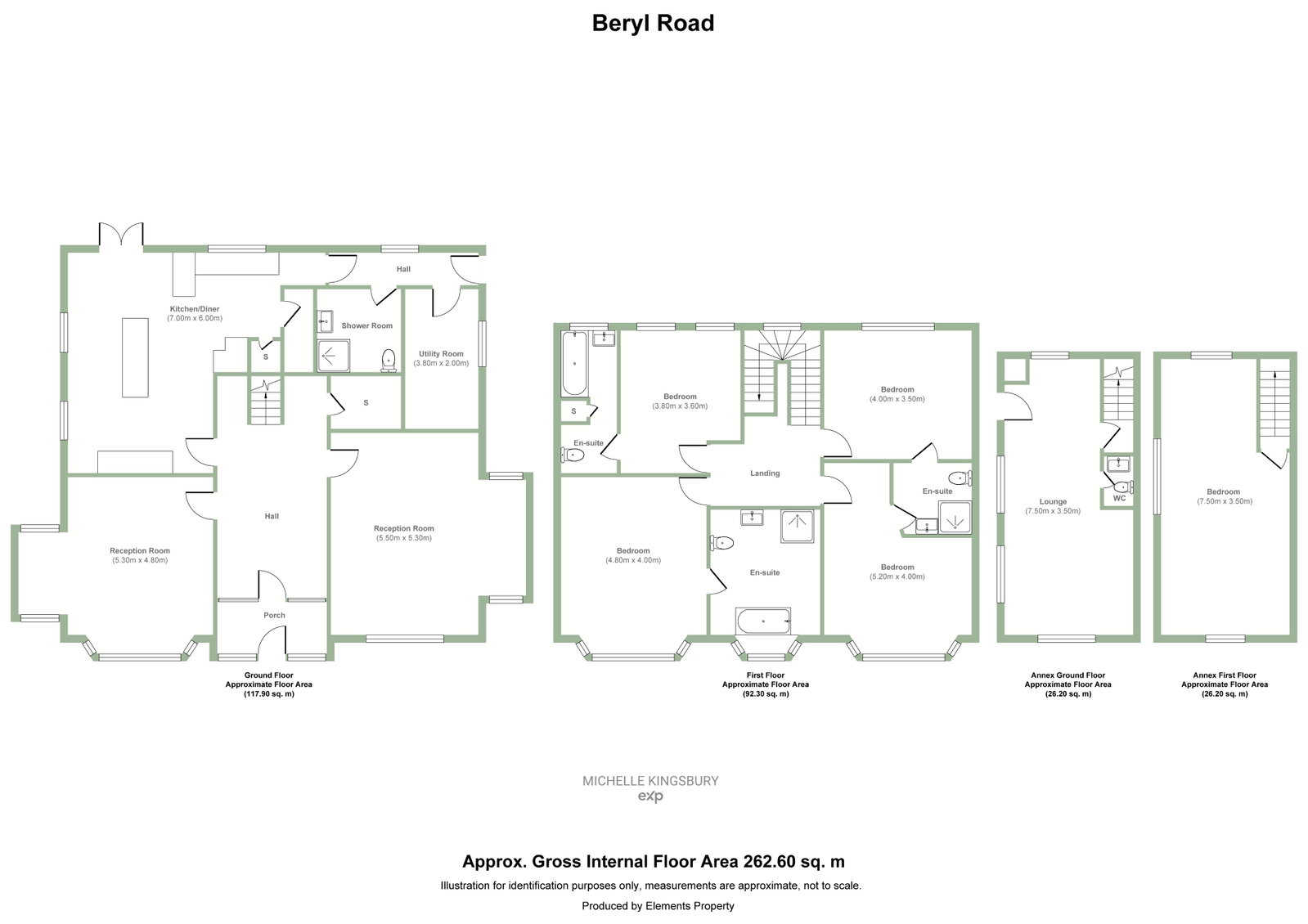 15, Beryl Road, Wirral floorplan