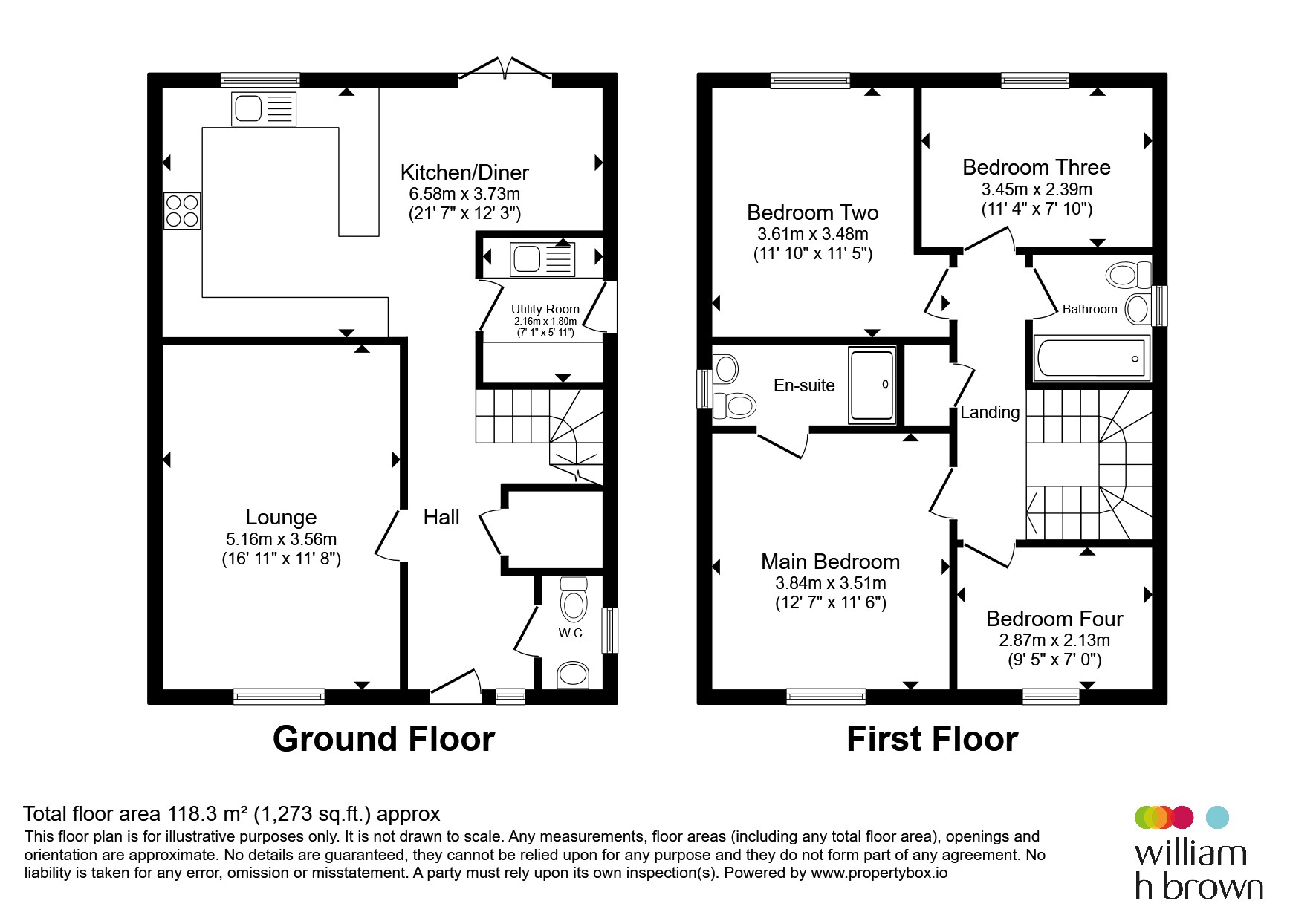 15, Michaelwood Way, CHESTERFIELD floorplan