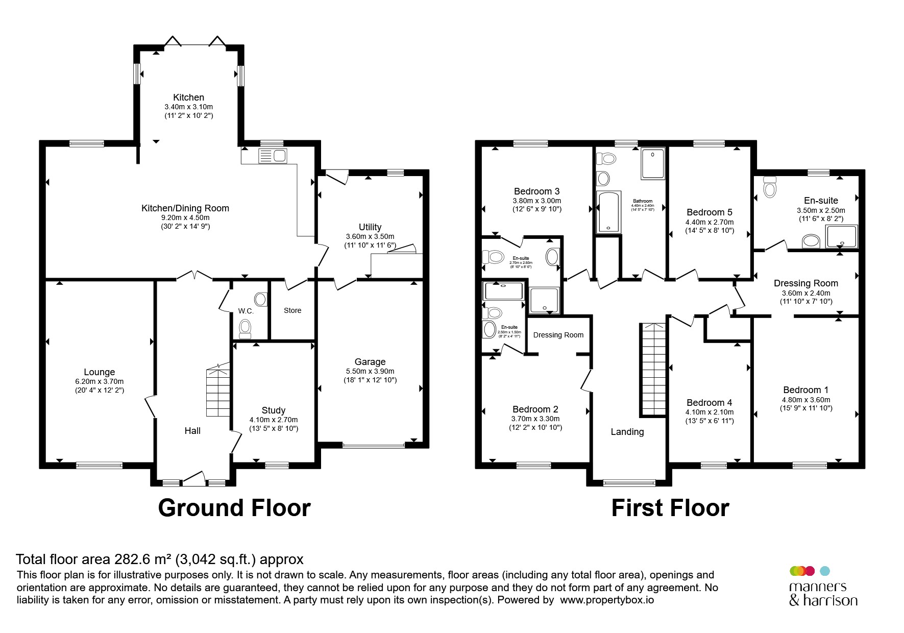 Casa Bianca, Dunelm Stables, Durham floorplan