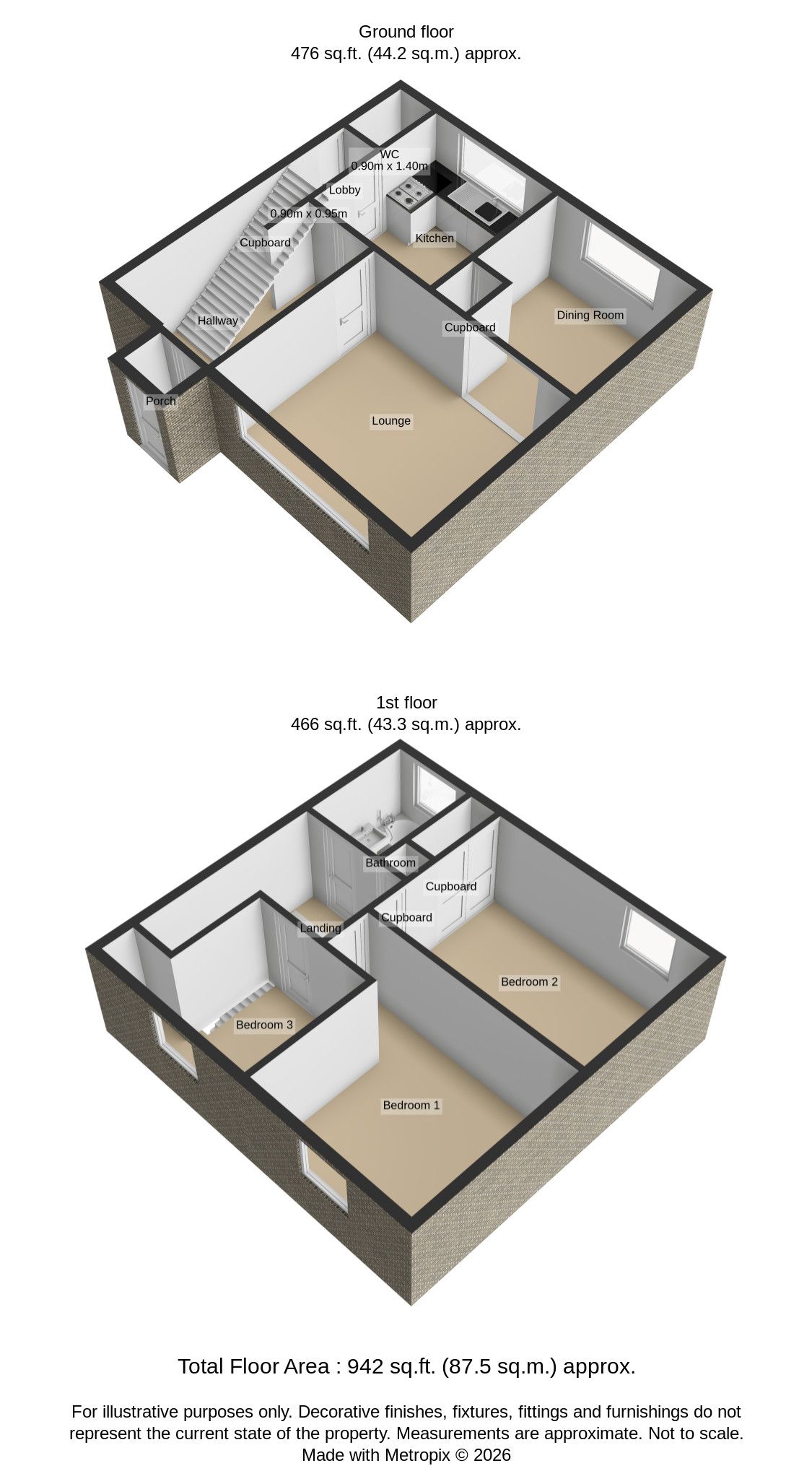 44 New Zealand Way, Rainham floorplan