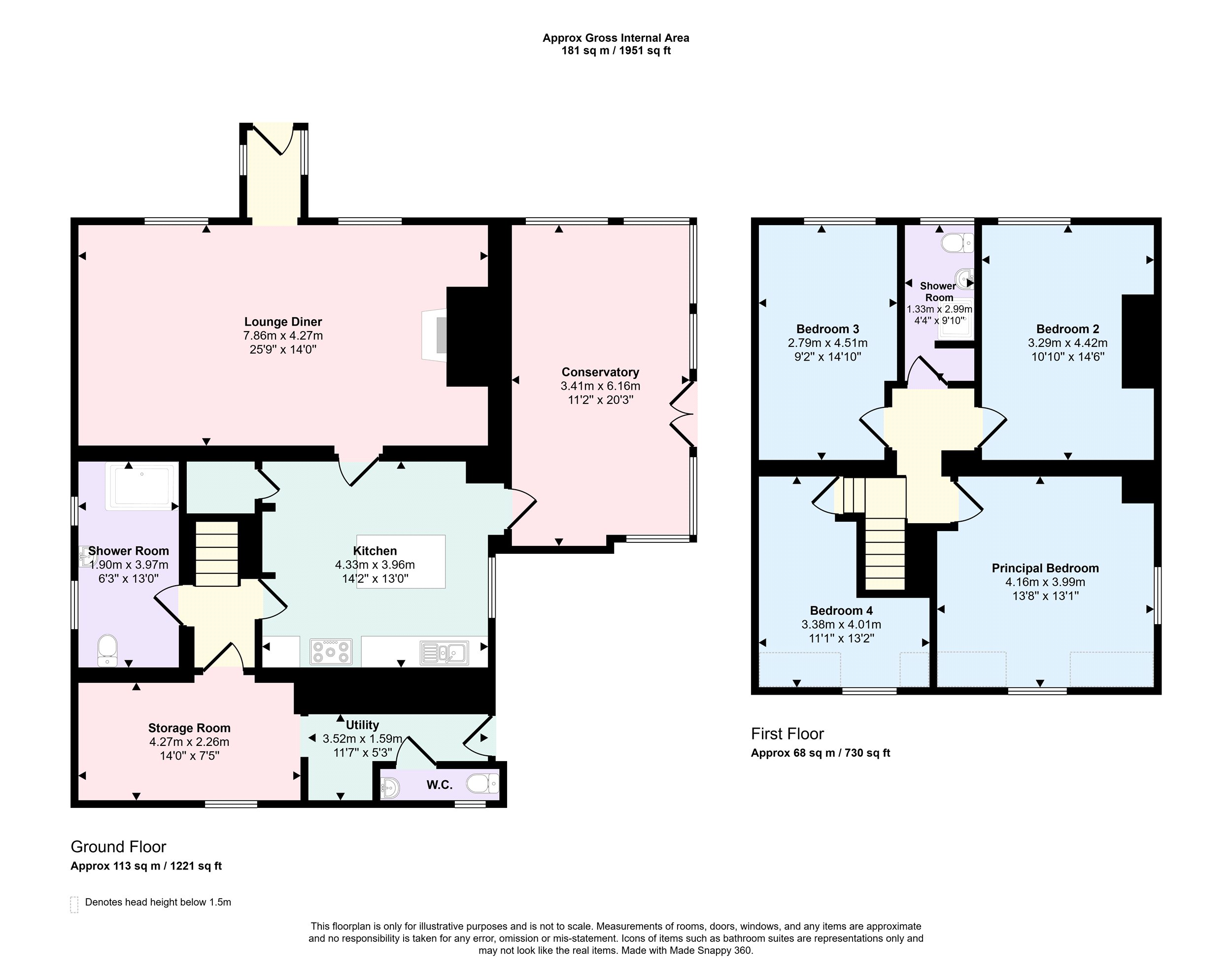 Old Farmhouse, Colligreen,, Lanlivery, Cornwall floorplan