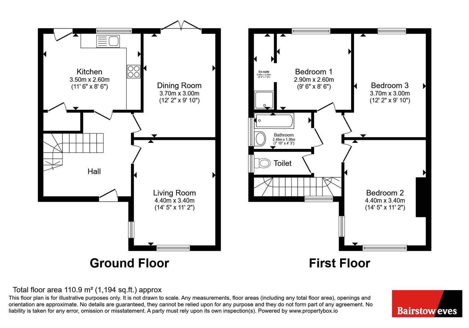 9, Farfield Avenue, Nottinghamshire floorplan