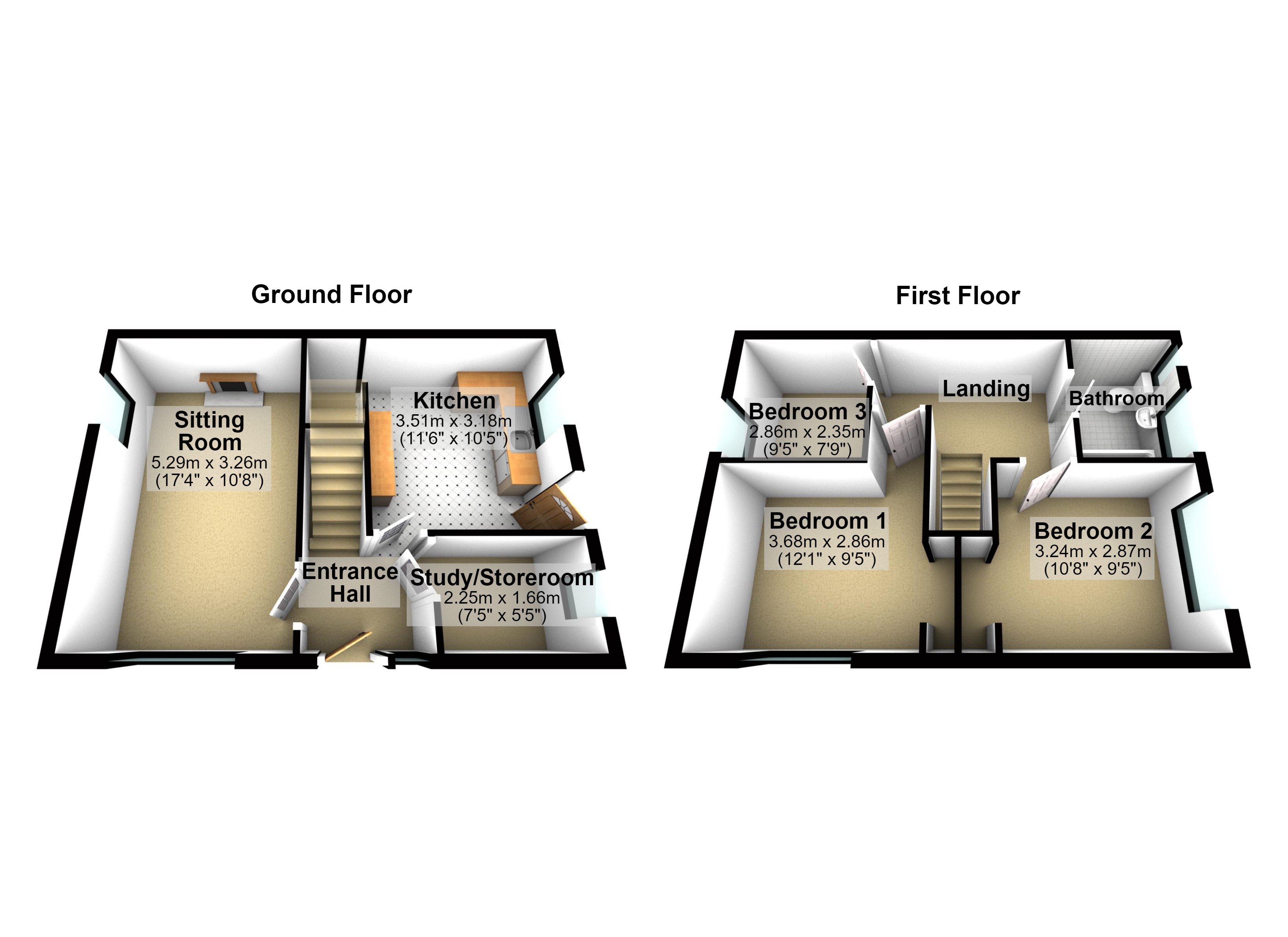 34, Quakers Way, Suffolk floorplan