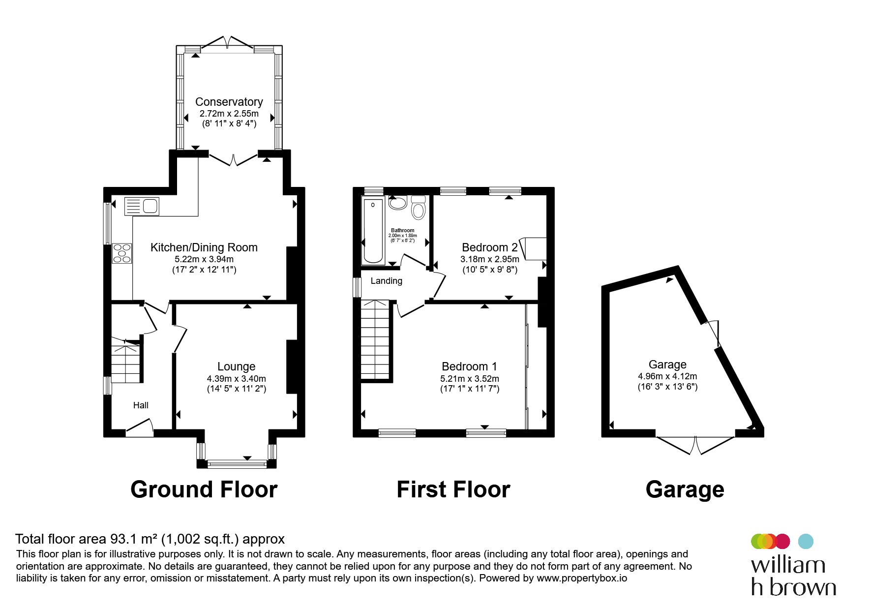 21, Dixon Crescent, Doncaster floorplan
