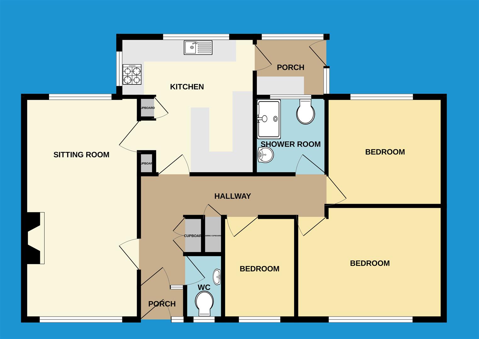 1, Holmans Meadow, Launceston floorplan